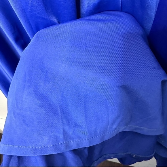 Macduggal Cassandra Stone Royal Blue cutout back formal maxi dress - Picture 16 of 16